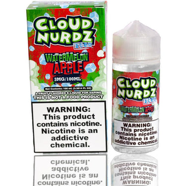 Cloud Nurdz Watermelon Apple Iced | $11.49 | Fast Shipping